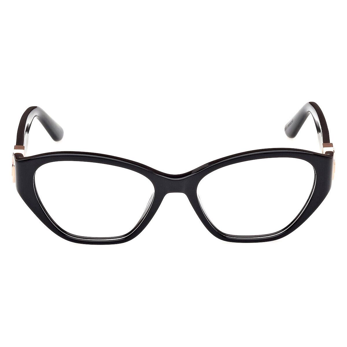 Guess GU50119 Eyeglasses Women Shiny Black 51mm