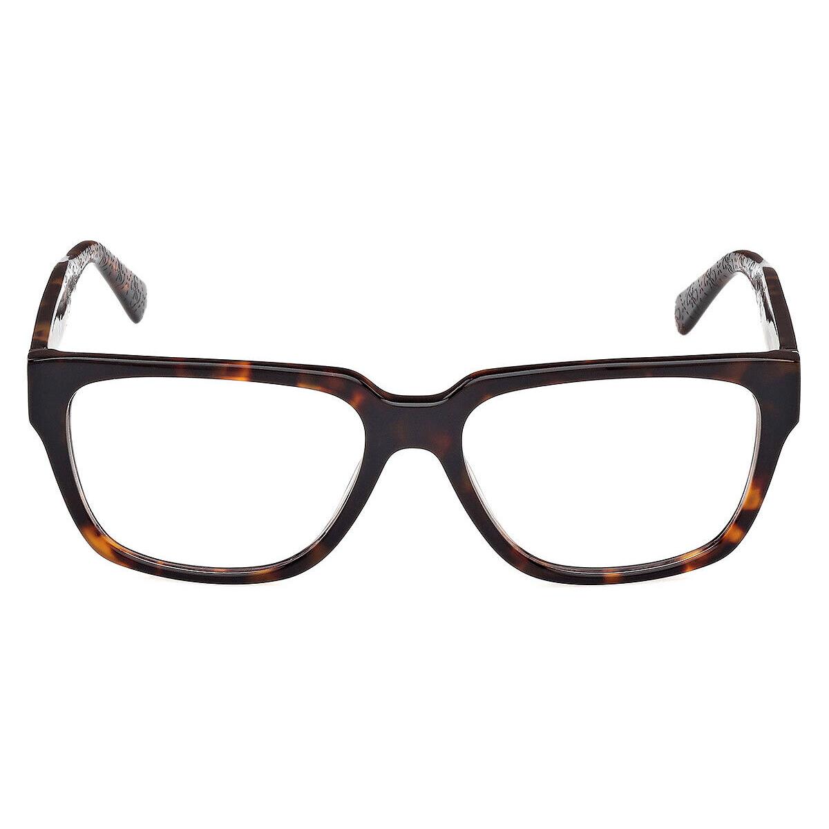 Guess GU50150 Eyeglasses Men Dark Havana 55mm