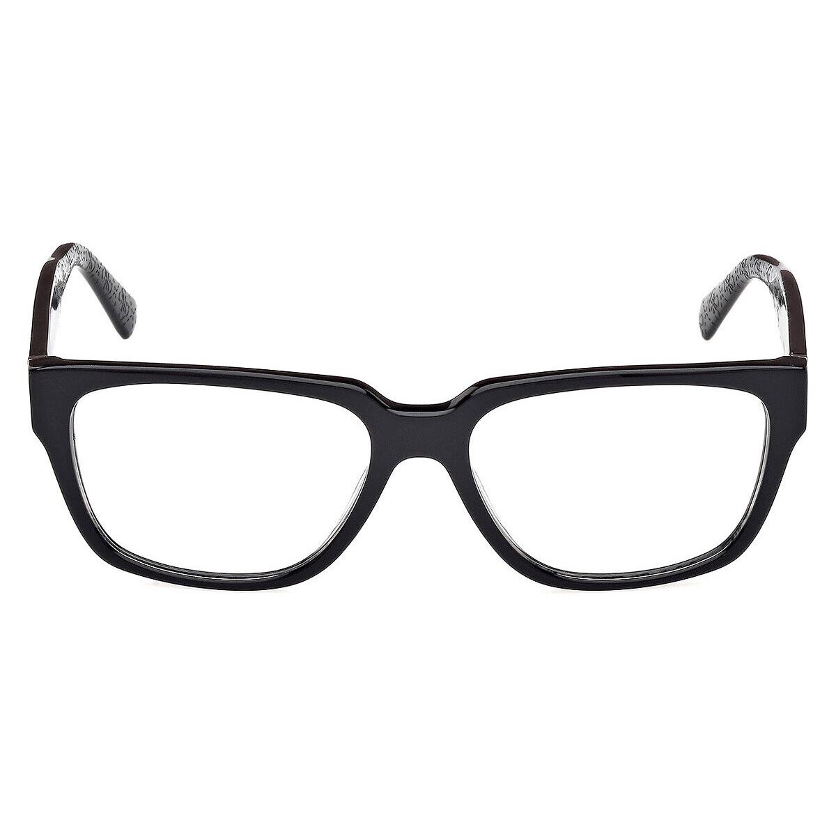 Guess GU50150 Eyeglasses Men Shiny Black 55mm