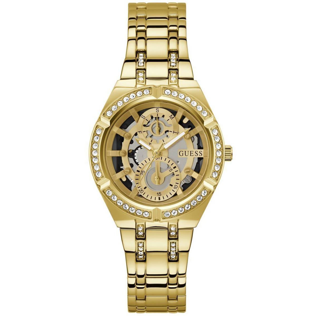 Guess Women`s Allara Champagne Dial Watch - GW0604L2