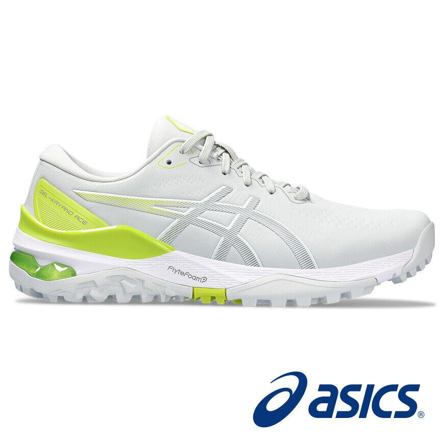 Asics Gel-kayano Ace 2 Golf Shoes - Glacier Grey/neon Lime - 2024 - Glacier Grey/Lime