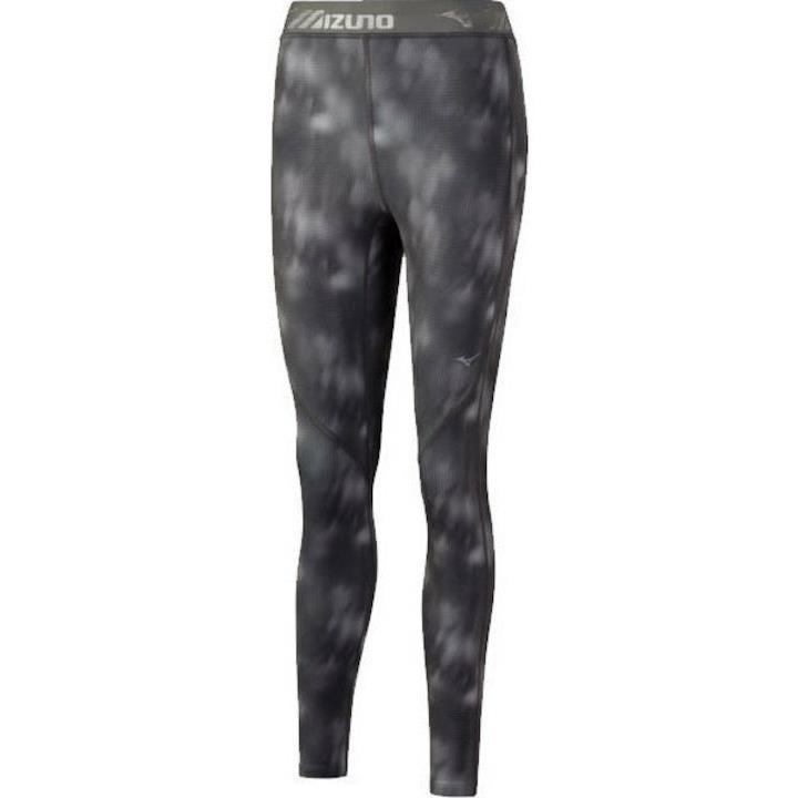 Mizuno Impulse J2GB77030-7 Long Tight Women`s Castlerock Tie-dye Running Legging