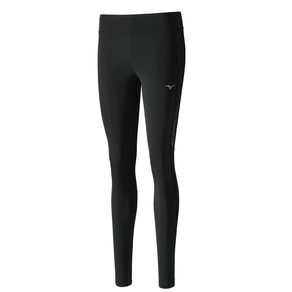 Mizuno BG3000 J2GB57030-9 Running Pants Women`s Black Polyester Long Zip Pocket Black