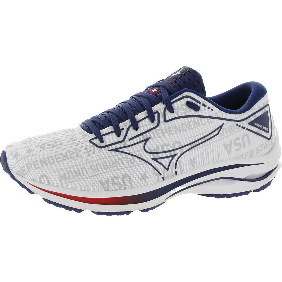 Mizuno Mens Wave Rider 25 Mesh Athletic and Training Shoes Sneakers Bhfo 3717