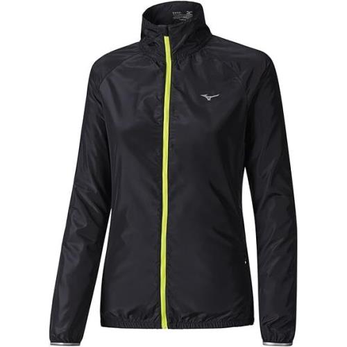 Mizuno Impulse Impermalite J2GE770494 Running Jacket Women Medium Black Full Zip