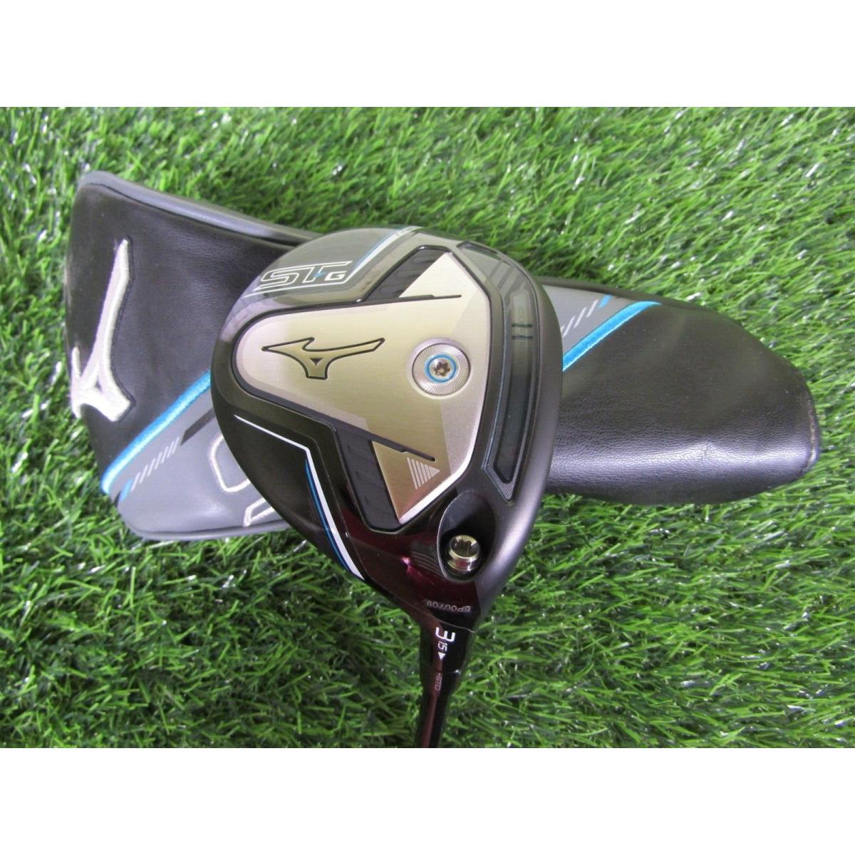 Mizuno St-g Titanium 15 3 Wood 13 -17 Rdx Smoke Hzrdus 6.0 Stiff Cover