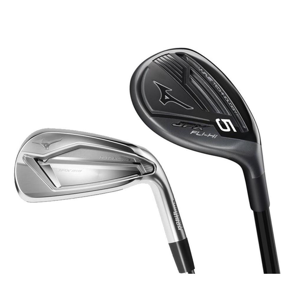 Mizuno Iron Set JPX919 Hot Metal Combo Irons 5 6 Fli Hi 7-SW Senior Right Hand