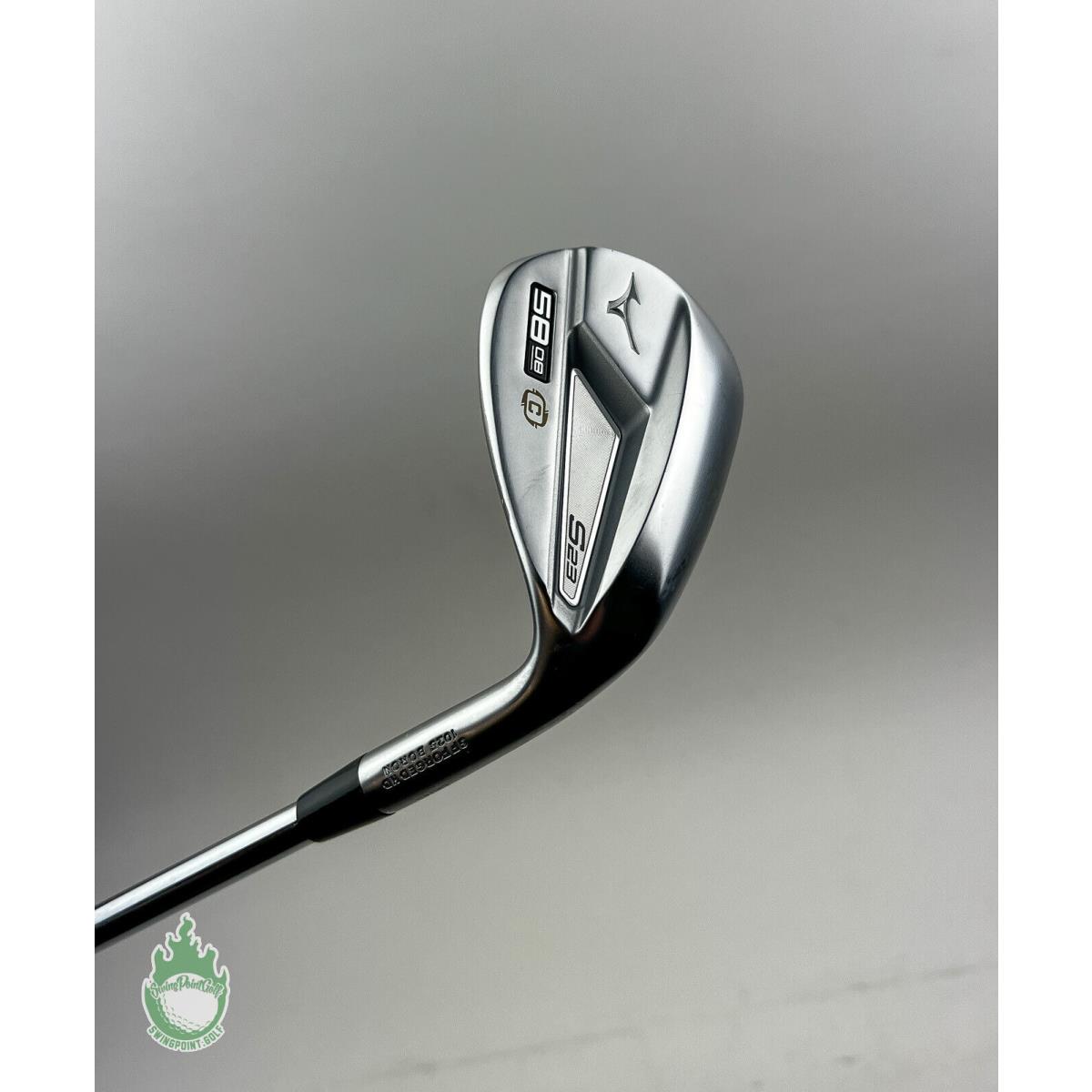 RH Mizuno S23 White Satin C Grind Wedge 58 -08 115g Stiff Steel Golf Club