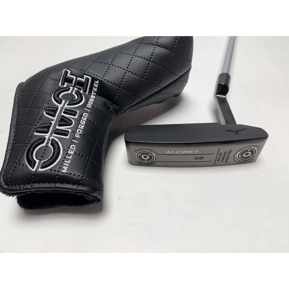 Mizuno M Craft Omoi Type II Black Putter 35 Mens RH HC