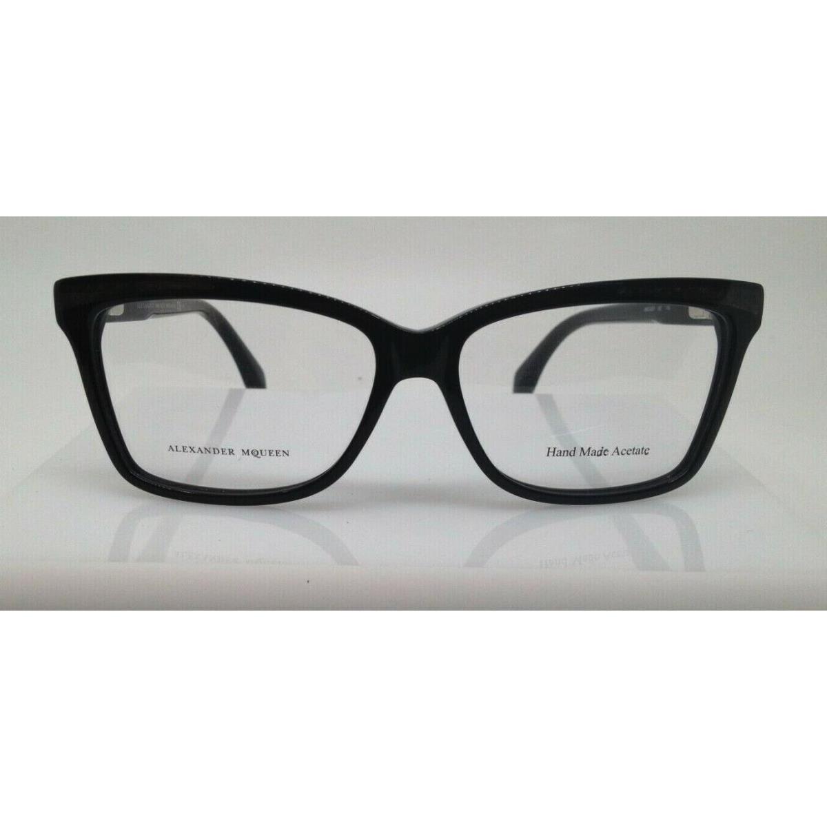 Alexander Mcqueen Womens Eyeglass Frames Amq 4207 Black Size 53-13-140