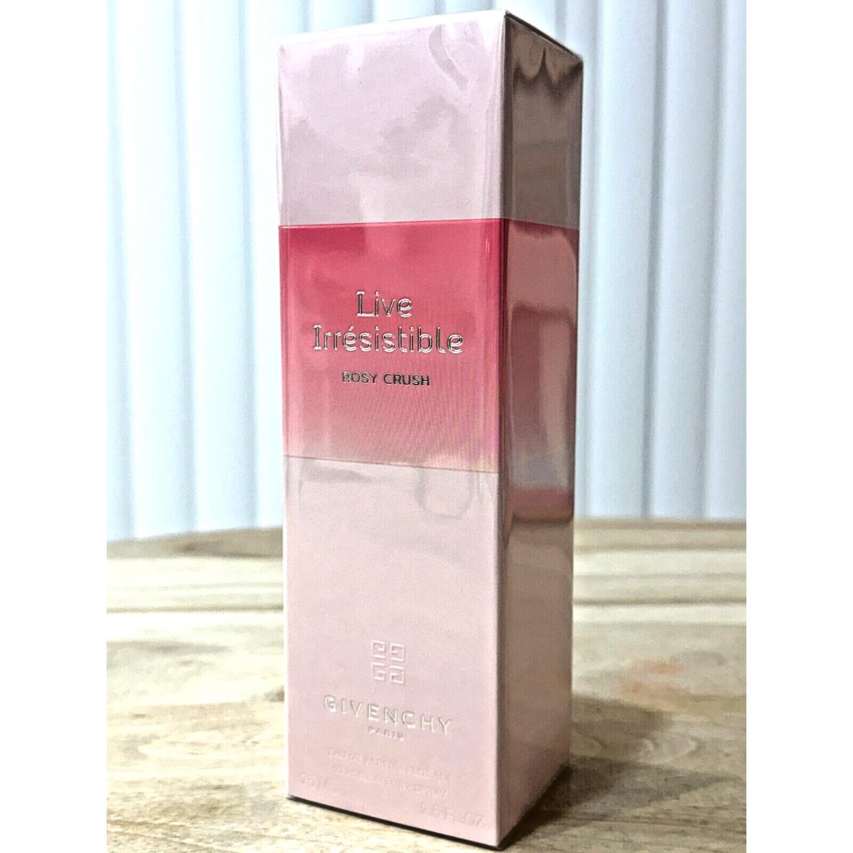 Live Irresistible Rosy Crush by Givenchy 2.5 oz / 75 ml Edp Spray Woman