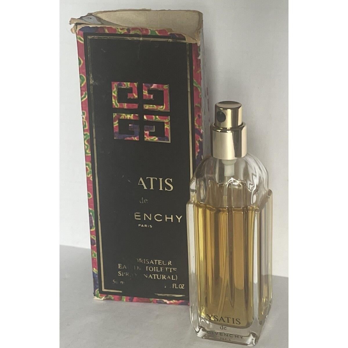 Vintage Givenchy Yastis Natural Spray Purfume Rare Find 50 ml 1 2/3 fl Oz