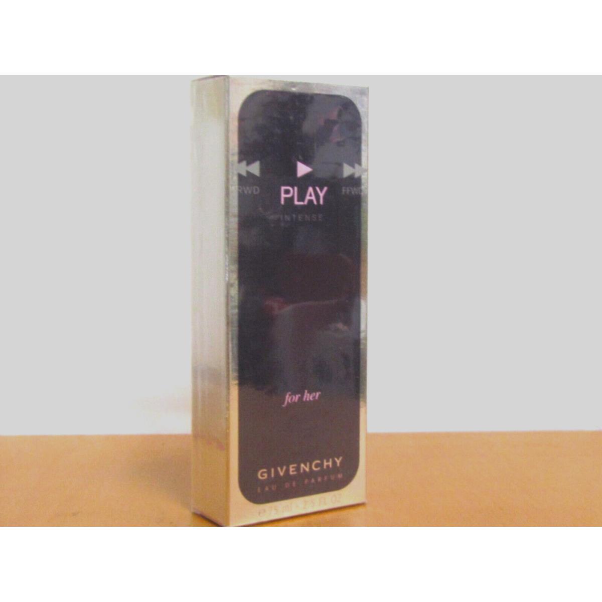 Play Intense By Givenchy Perfume Women 2.5oz / 75 ml Eau De Parfum Spray Seal