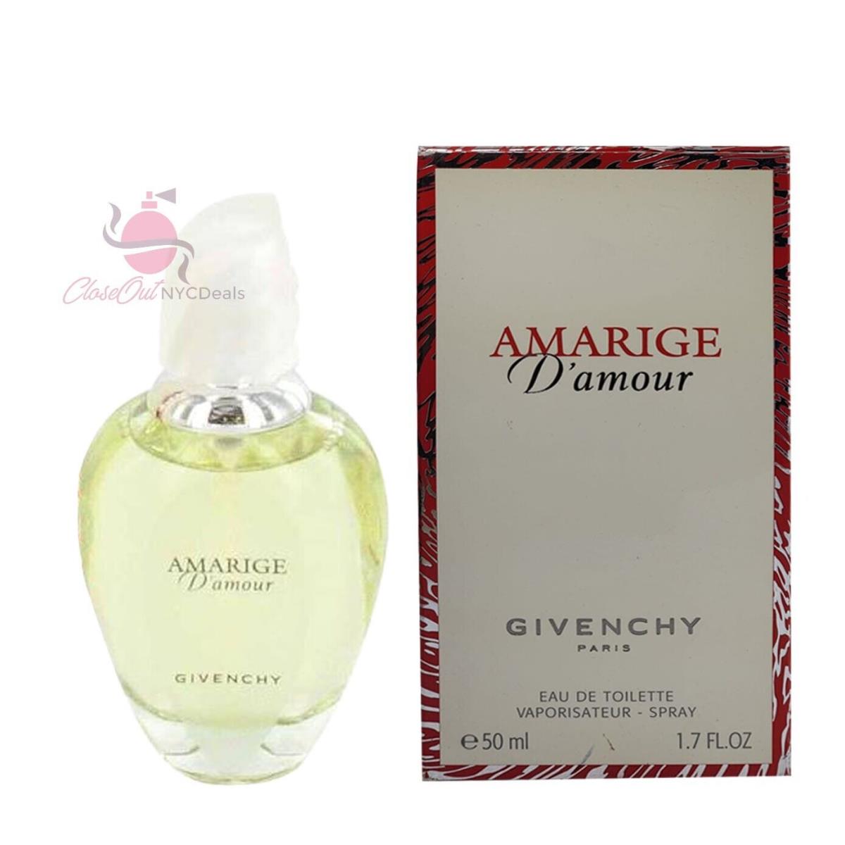 Amarige D`amour By Givenchy 1.7 oz Edt Spray For Women - Packaging