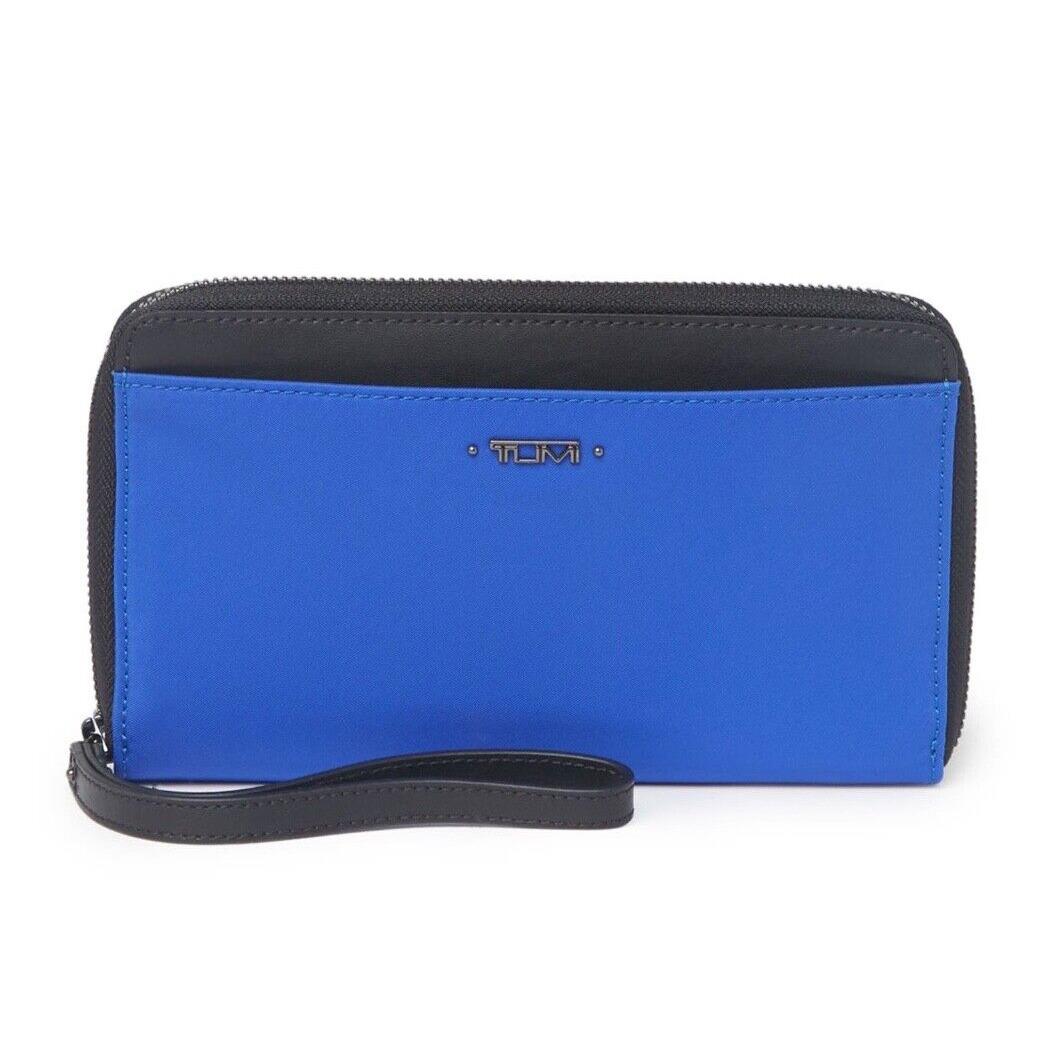 Tumi Vista Nylon Travel Wallet Dazzling Blue 120797-7706