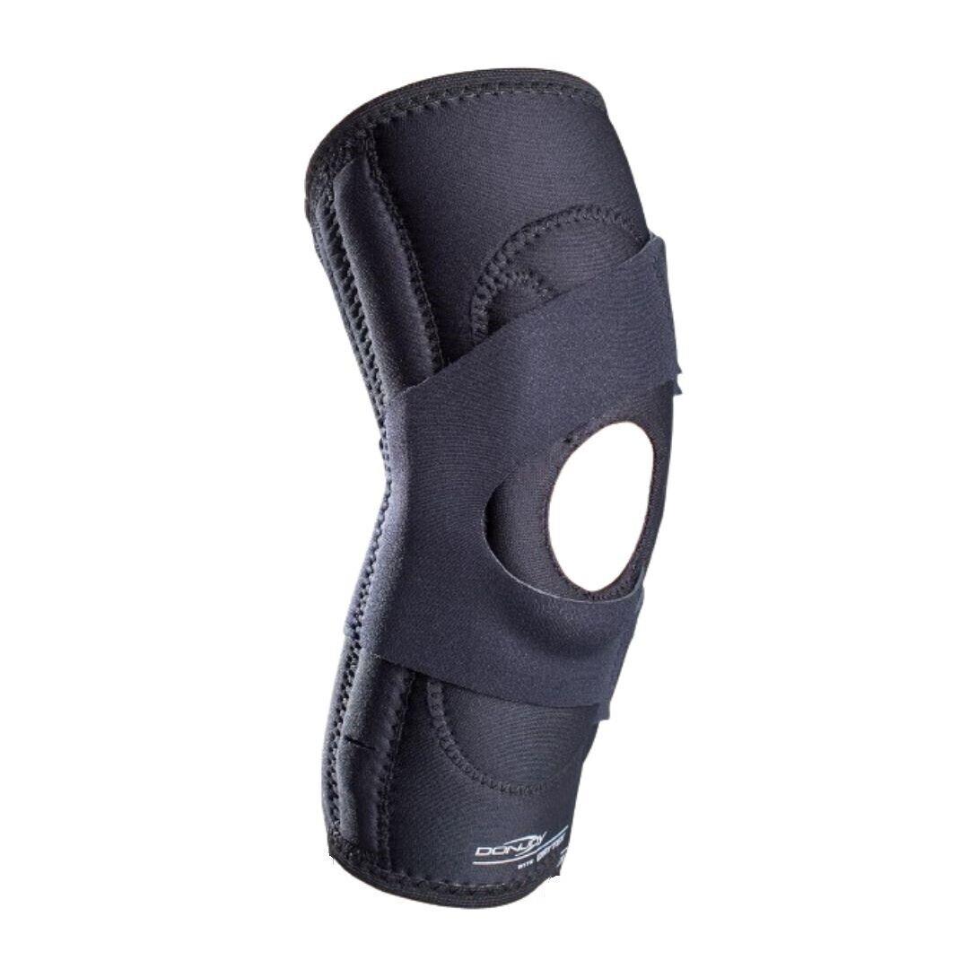 Donjoy Drytex Lateral J Buttress Patella Large Size Black Knee Support Brace