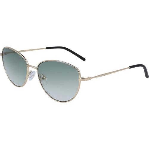 Dkny Women`s Dk103s Cat Eye Sunglasses Green