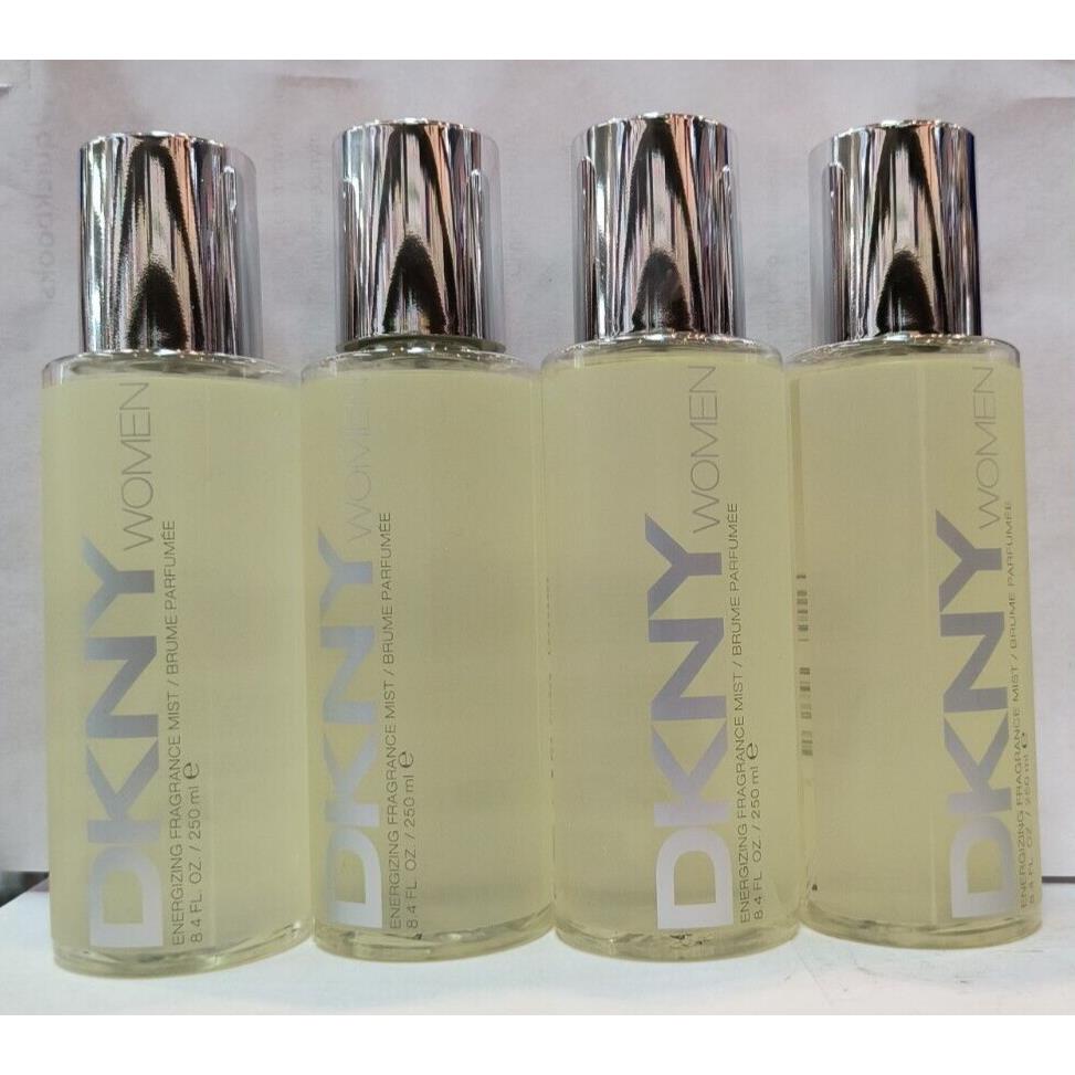 Dkny Women Energizing Fragrance Mist 8.4 oz / 250 ml Spray Pack OF 4