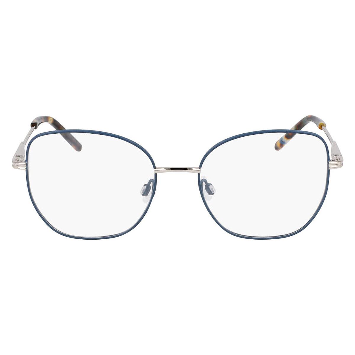 Dkny DK1034 Eyeglasses Women Teal/silver 51mm