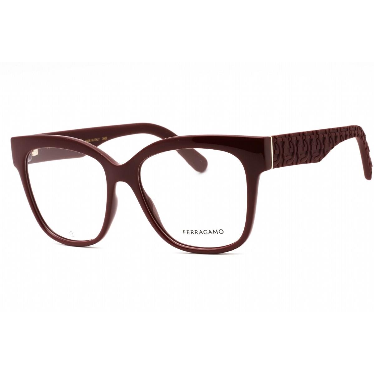 Salvatore Ferragamo SF2956EN-601-54 Eyeglasses Size 54mm 16mm 140mm Burgundy Wo