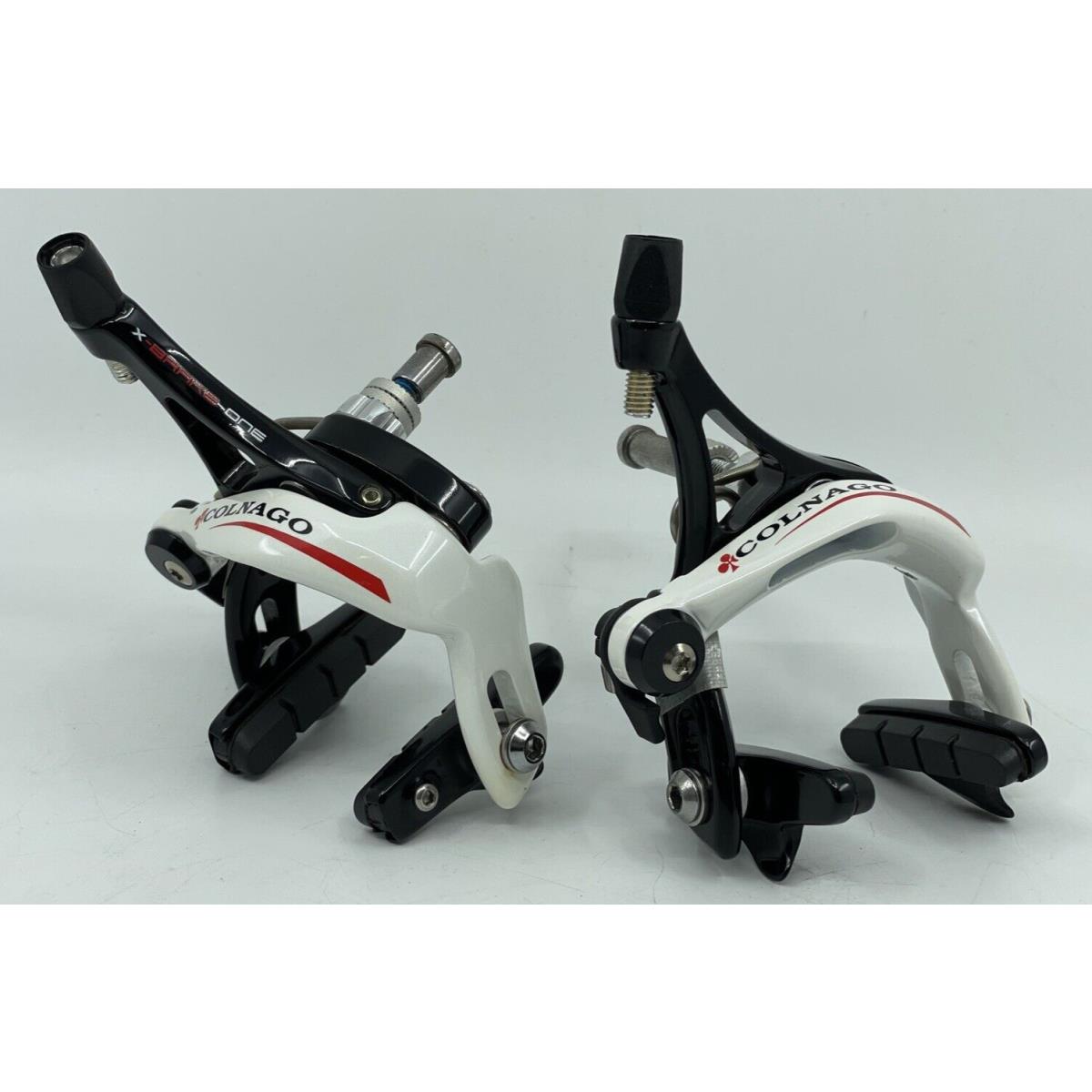 Colnago X-brake One Black White Front Rear Brake Caliper Set Oem Packaging