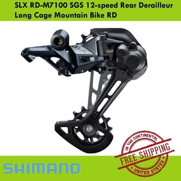 Shimano Slx RD-M7100 Sgs 12-speed Rear Derailleur Long Cage Mountain Bike RD