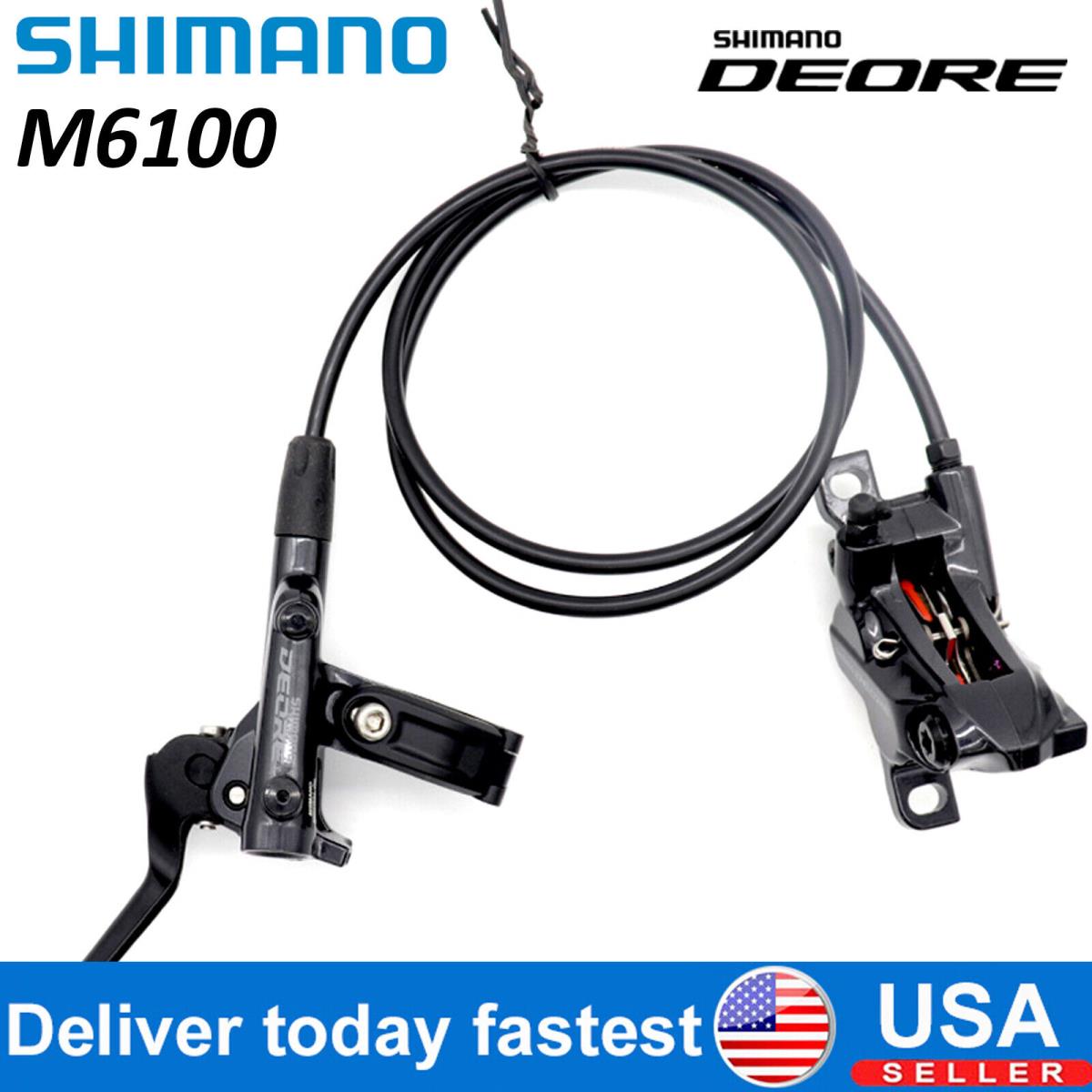 Shimano Deore BR-BL-M6100 Bike Mtb Hydraulic Disc Brakes Set Left Front 900mm