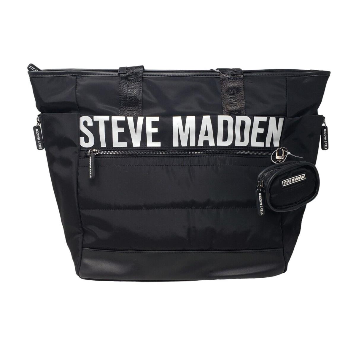 Steve Madden Black Tote Bag Btony DO344040