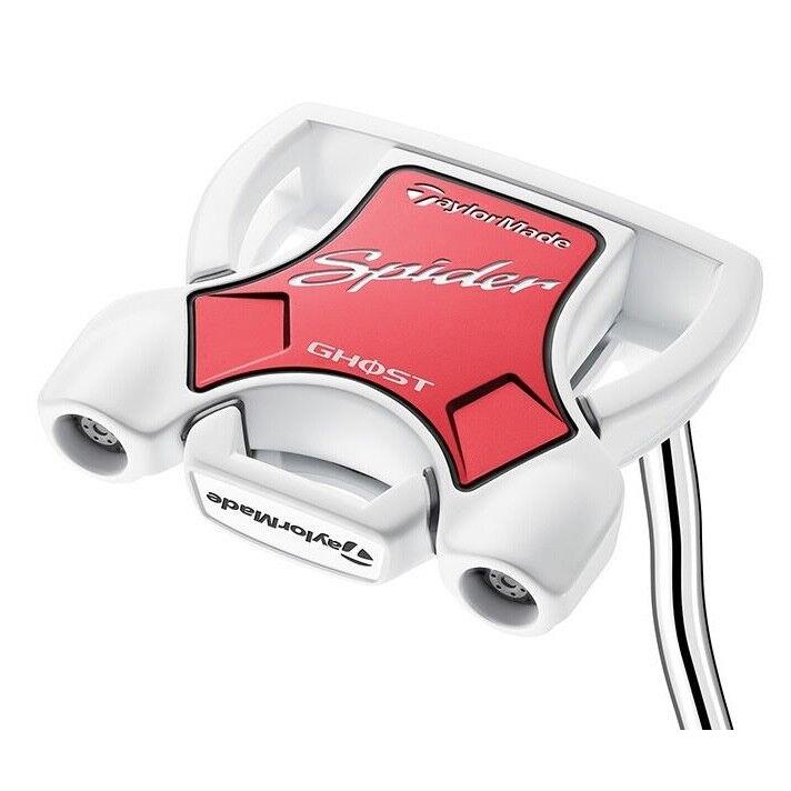 Taylormade Golf LH 2024 Spider White Putter Double Bend 35 Lamkin Sink - White