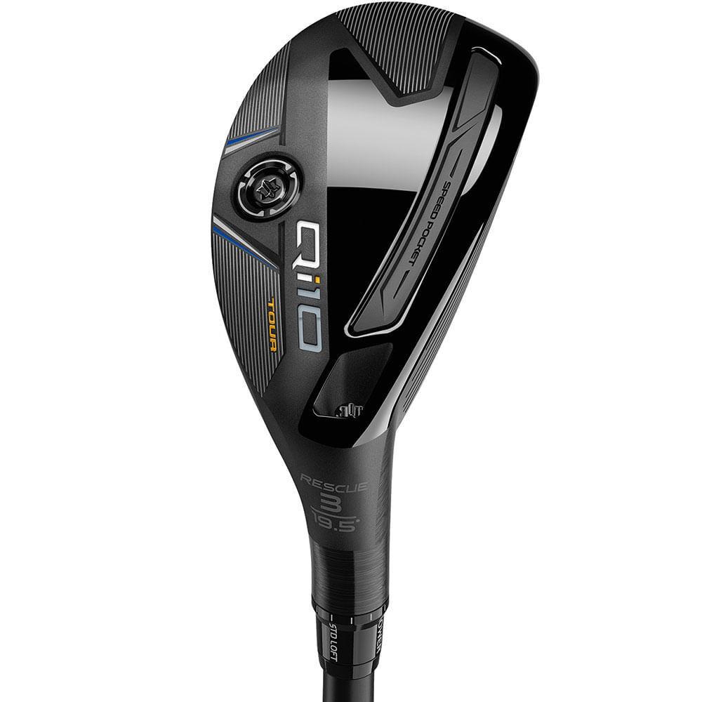 Men`s Taylormade Qi10 Tour Rescue - LH 3H S Tensei AV Ltd Blue 75 - Grey