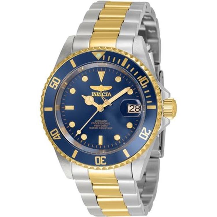 Invicta Men`s Pro Diver Collection Coin-edge Automatic Watch Assorted Colors two tone (model 35703)