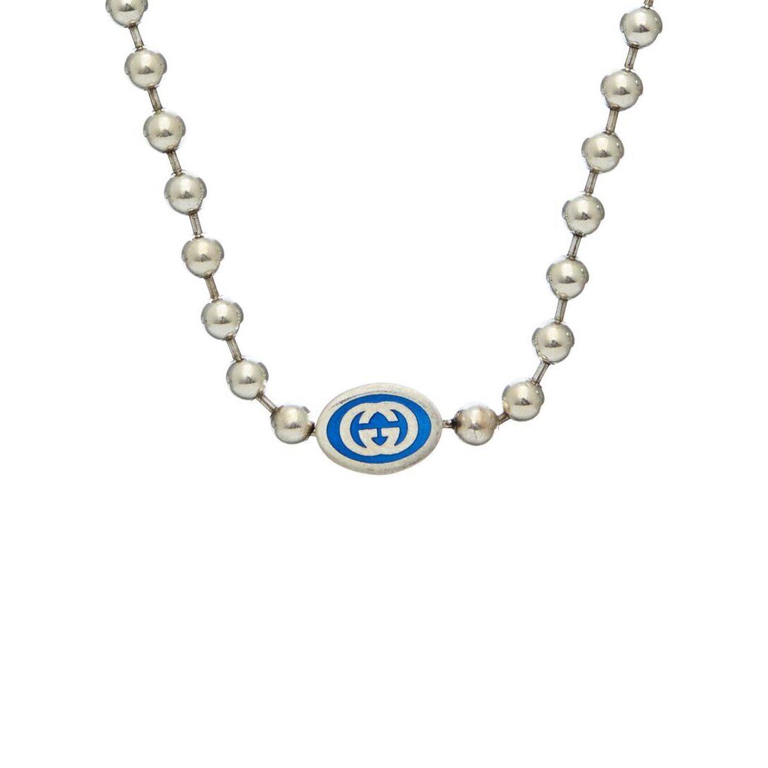 Gucci Silver Necklace Women`s