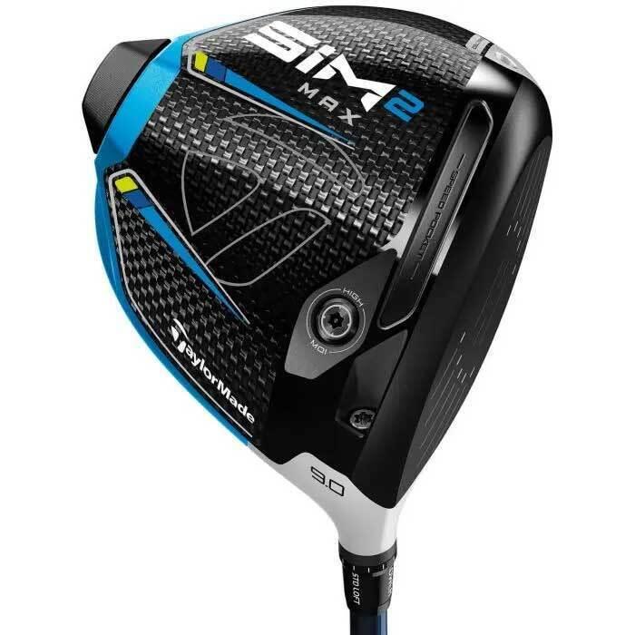 Taylormade Sim 2 Max Driver 10.5 w/ Ventus Blue 5 R-flex Shaft Right Hand - Blue