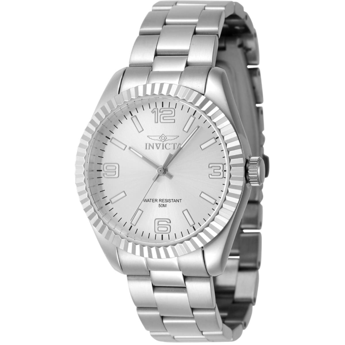 Invicta Women`s Watch Specialty Quartz Silver Tone Dial Steel Bracelet 47464