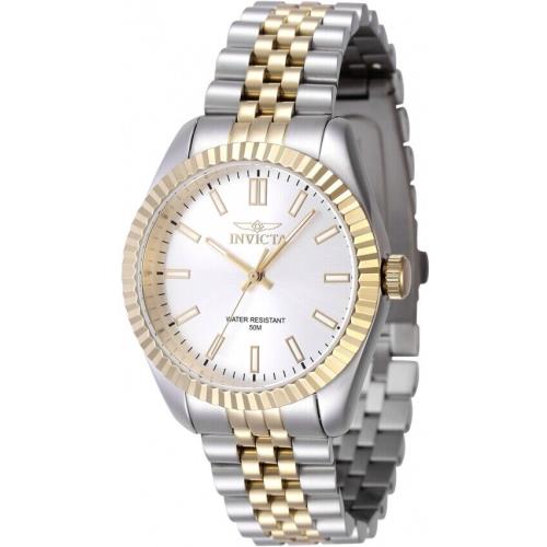 Invicta Specialty Quartz Silver Dial Ladies Watch 47500