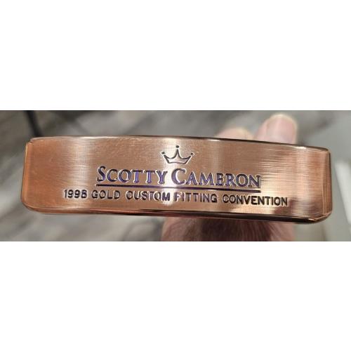 Scotty Cameron 1998 Gold Custom Fitting Convention Copper Port 1/130