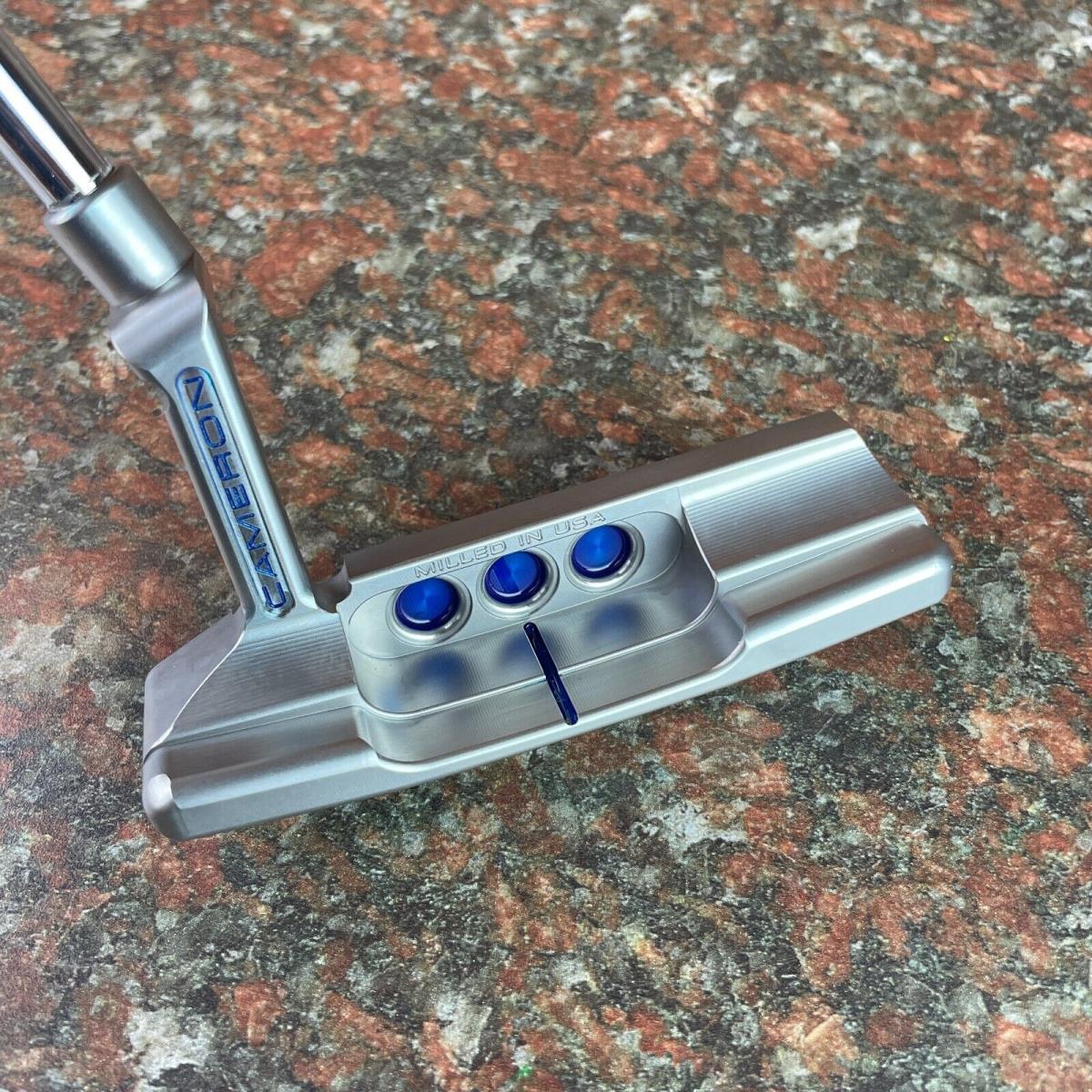 Scotty Cameron Super Select Newport 2 Custom Translucent Blue Paint 34 /354g