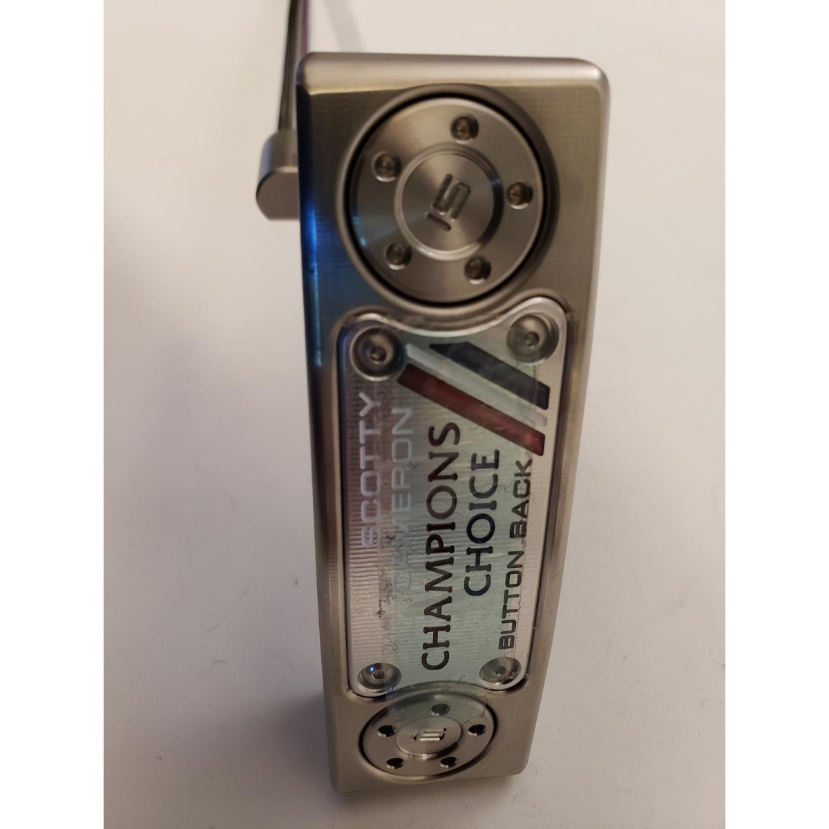 Titleist Scotty Cameron Champions Choice Button Back Port 2 Plus Putter