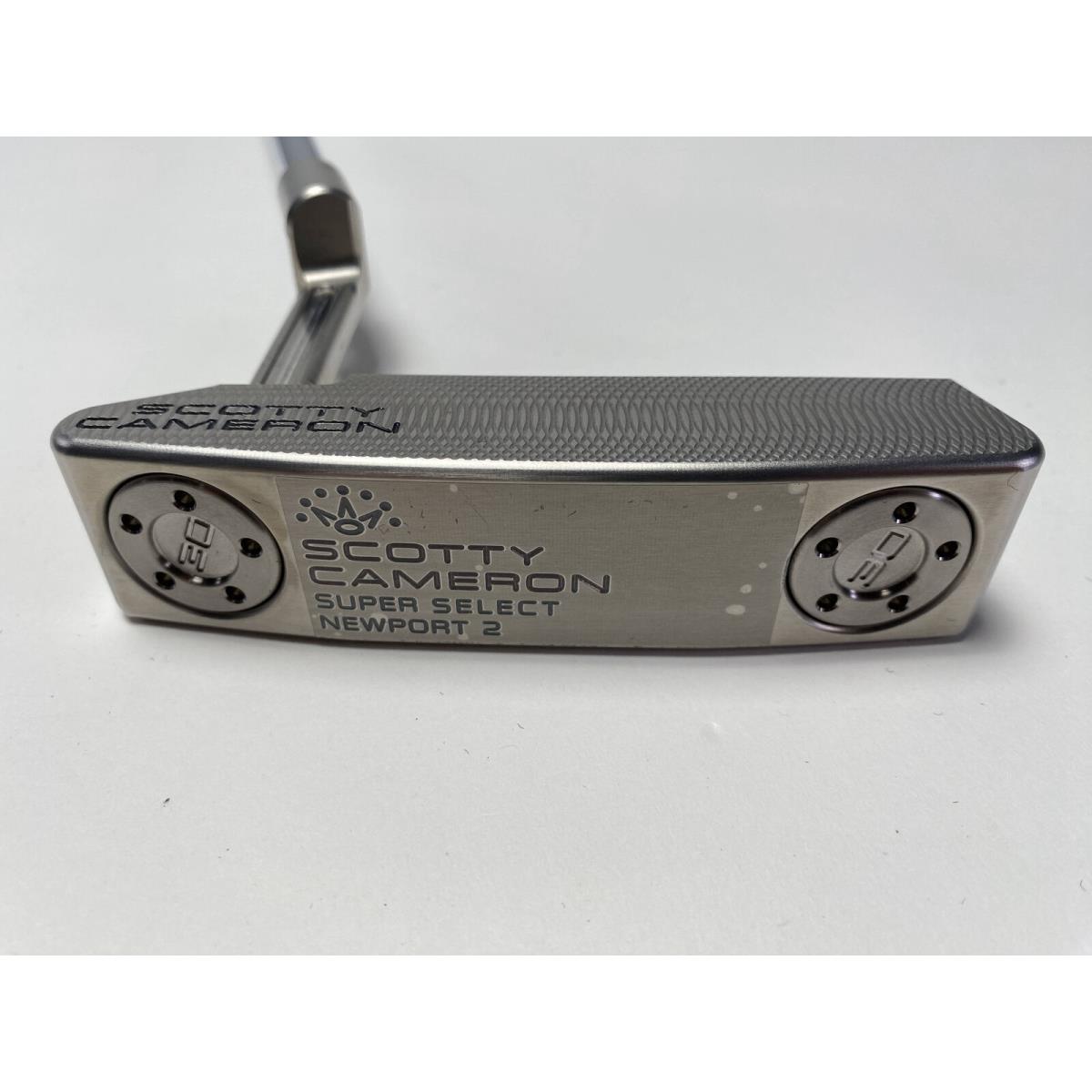 Scotty Super Select Newport 2 Cameron Super Select Port 2 Putter 35 Mens LH HC