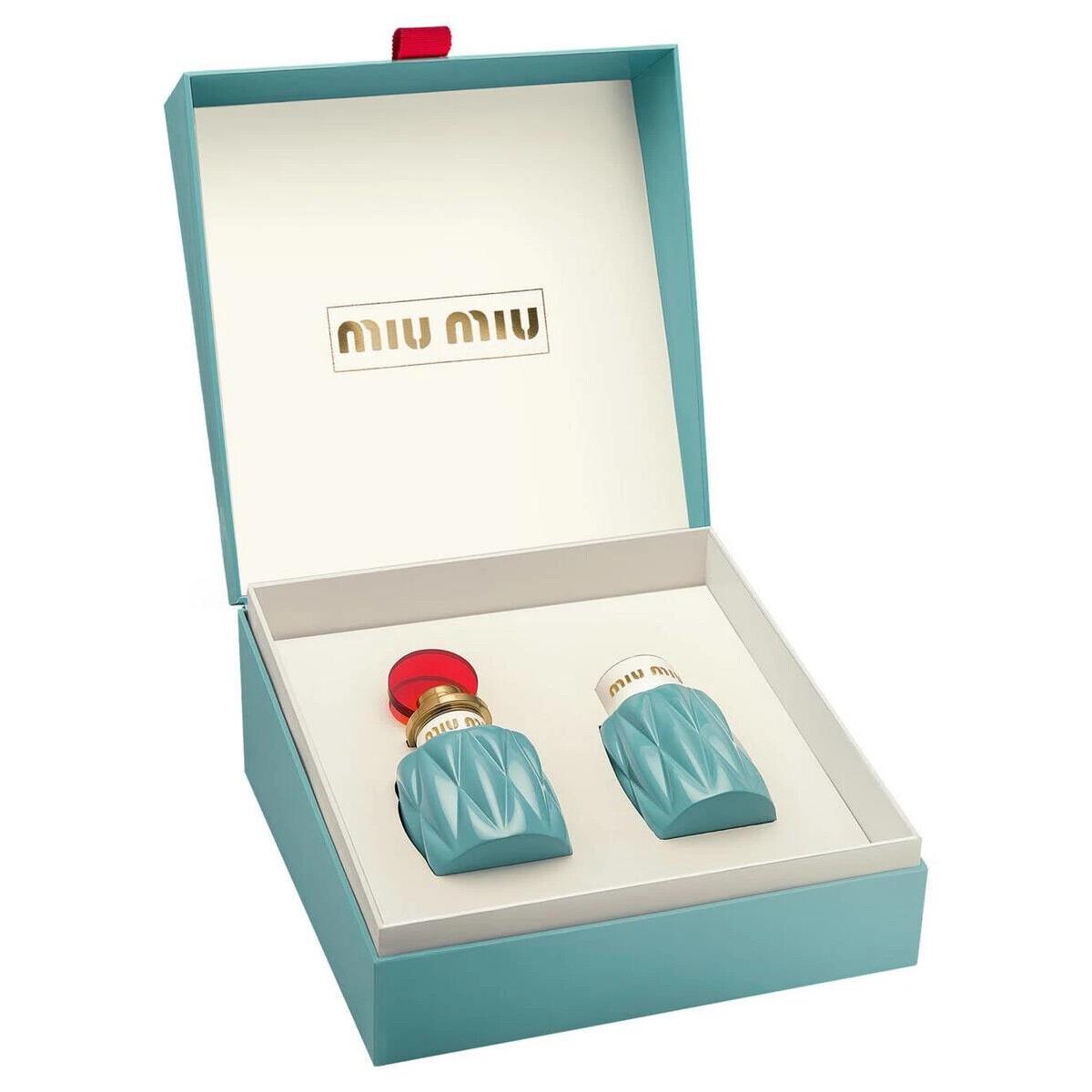 Miu Miu Women`s Eau De Parfum 2 Piece Gift Set