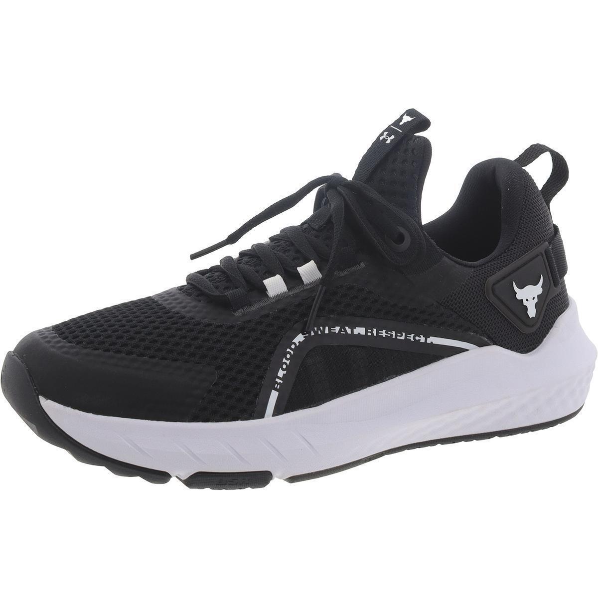 Under Armour Mens Project Rock Bsr 3 Running Training Shoes Sneakers Bhfo 9594 - Black/Black