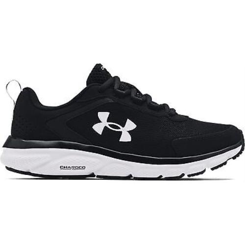 Under Armour Women`s UA Charged Assert 9 Running Shoes Black/white/white - 30245