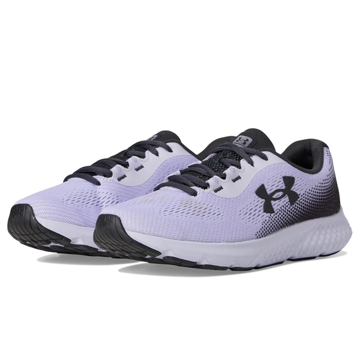 Woman`s Sneakers Athletic Shoes Under Armour Charged Rogue 4 Salt Purple/Anthracite/Black