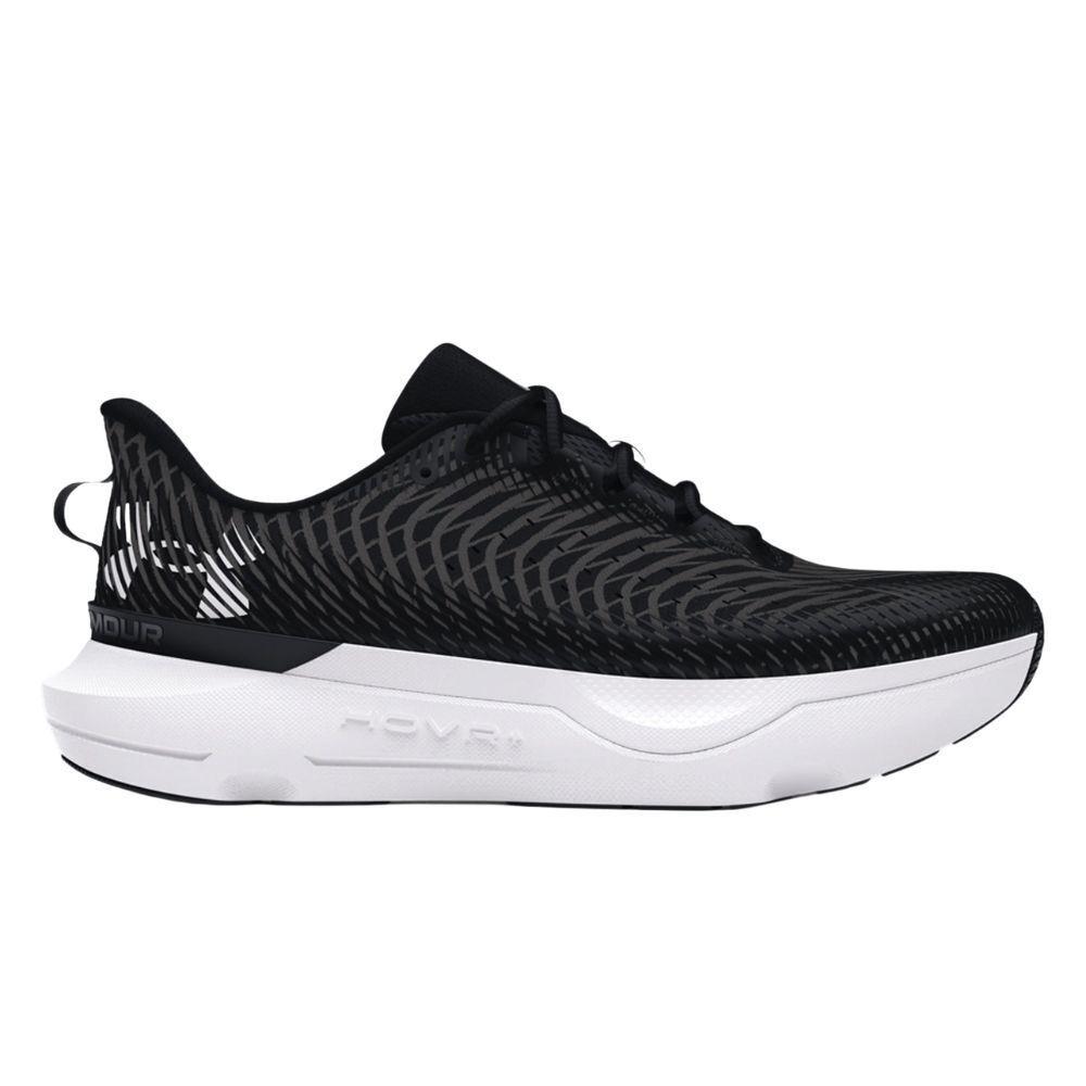 Under Armour Mens UA Infinite Pro Running Shoes - 3027190-001 - Black/white - Black/Castlerock/White