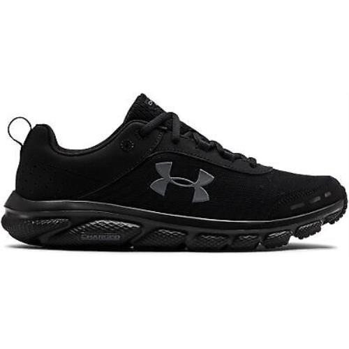 Under Armour Men`s Charged Assert 8 Running Shoe Black/black/black - 3021952-002