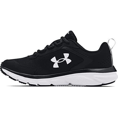 Under Armour Women Charged Assert 9 Running Shoe Black/white Size 9.5