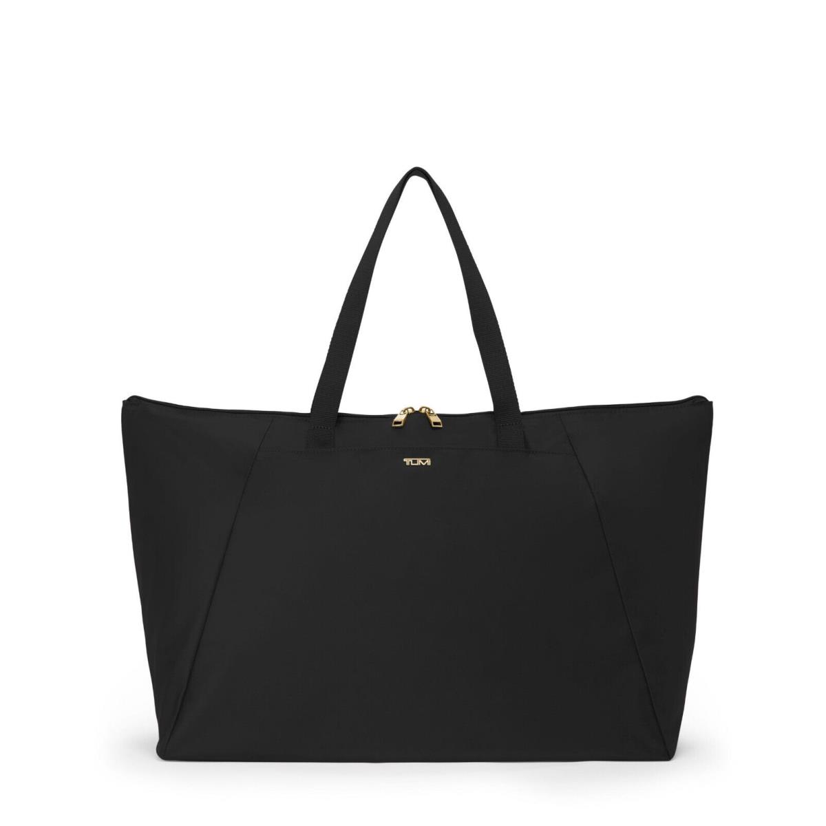 Tumi Just in Case Packable Black Nylon Tote