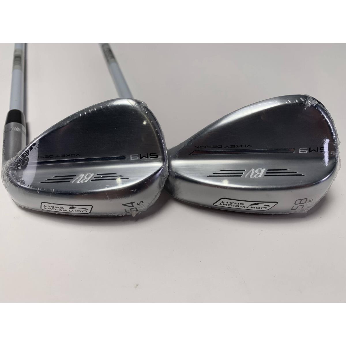 Titleist Vokey SM9 Tour Chrome Wedge Set 54 10 58 14 Ladies RH