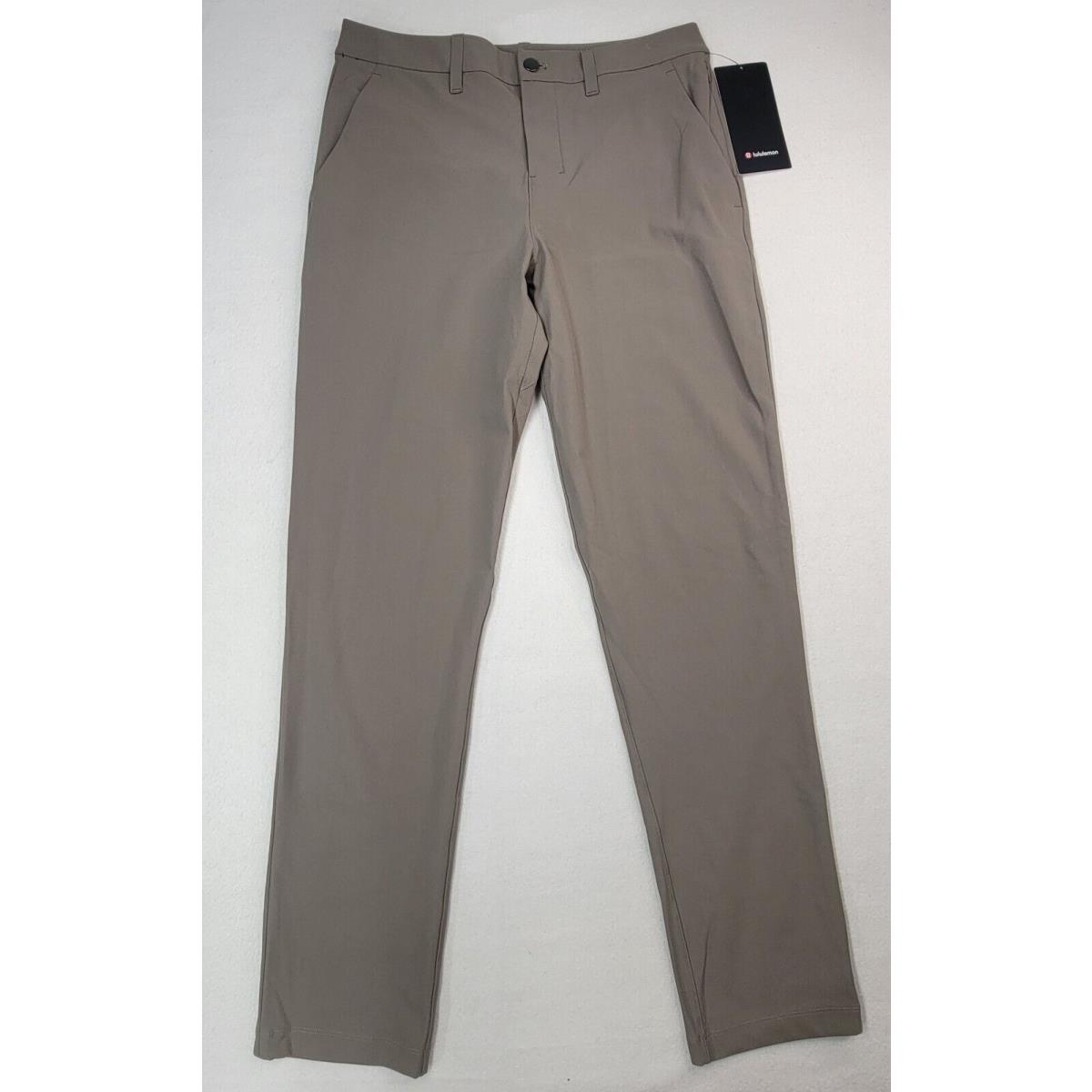 Lululemon Tech Pants Mens 30x34 Warpstreme Beige Classic Fit Abc