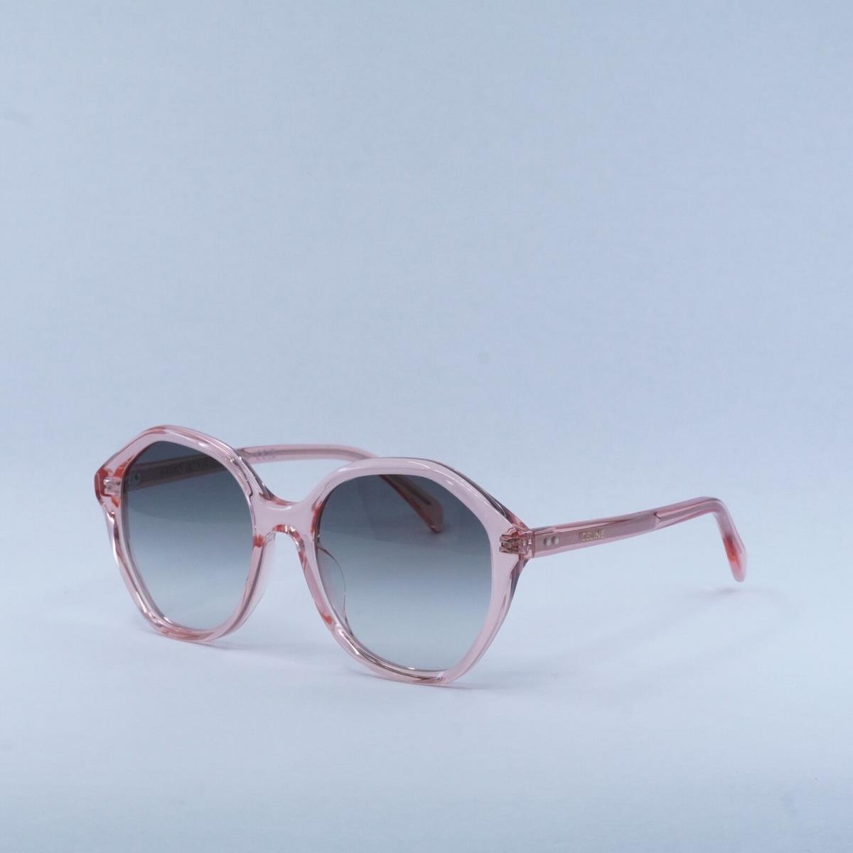 Celine CL40201U 72B Transparent Pink/grey Gradient 54-19-135 Sunglasses